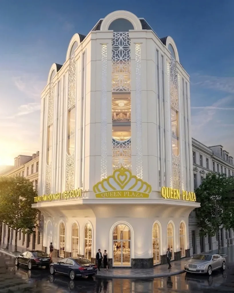 Mặt tiền Queen Plaza Tân Phú