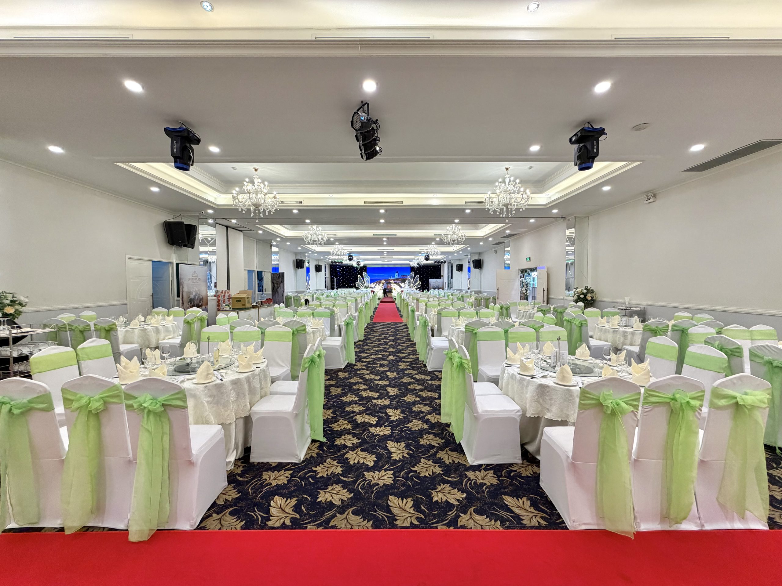 Sảnh Queen 1 + Queen 2 tại Queen Plaza Tân Bình